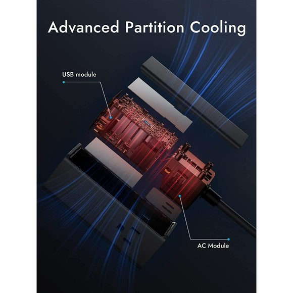 USB C Charger Baseus PowerCombo 65W (Fast Charging) - Picture 5 of 7